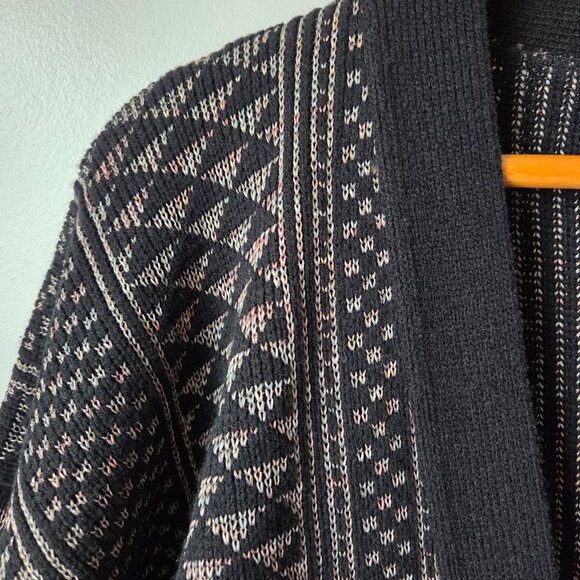 EUC VINTAGE LONDON FOG DEEP V NECK BUTTONED OVERSIZED CARDIGAN SWEATER SIZE XLT - Picture 6 of 16